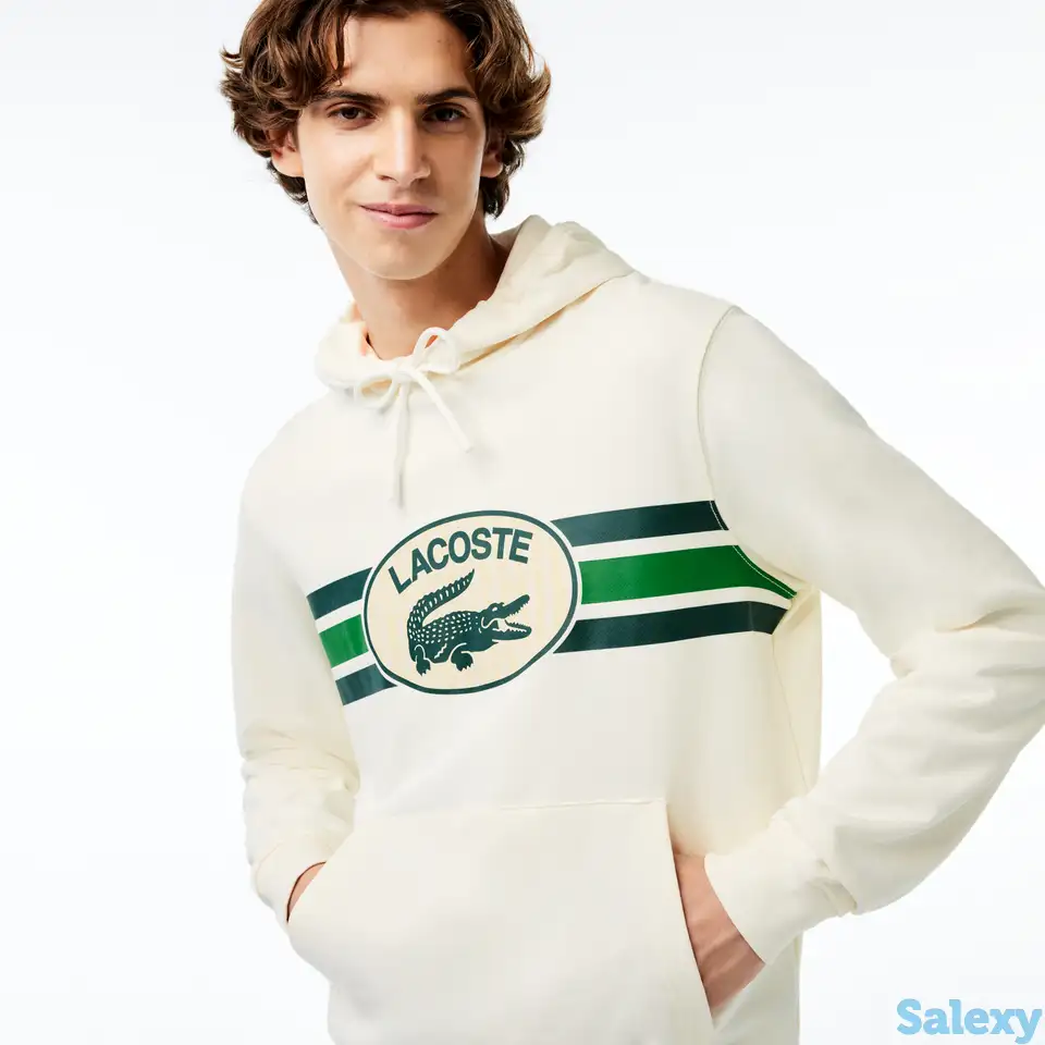 Мужская толстовка lacoste с флисом, фотография 1