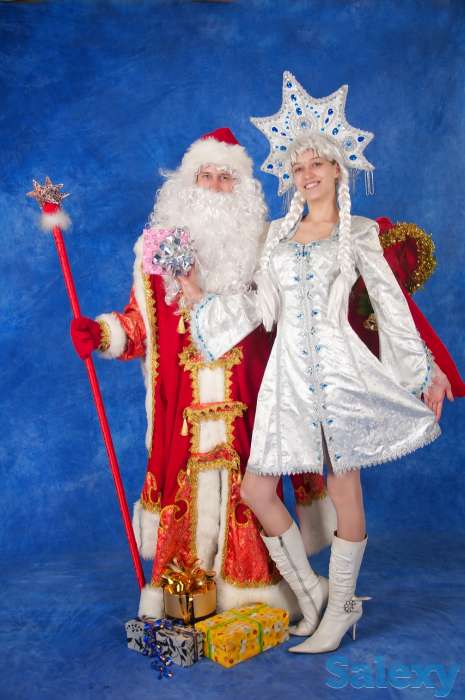 Настоящие дед Мороз и Снегурочка, фотография 1