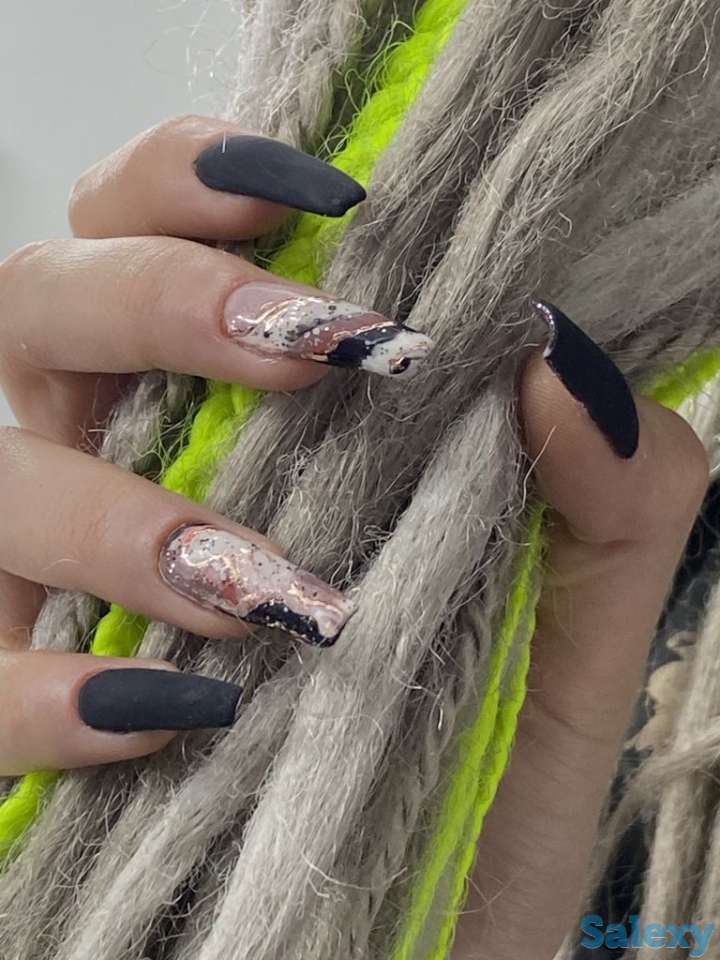 Укрепление гелем и Наращивание ногтей, фотография 10