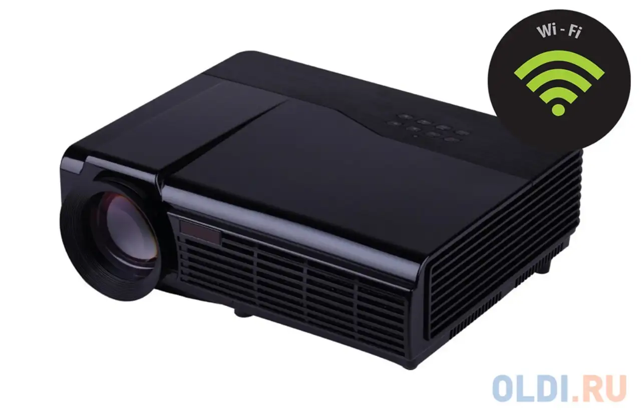 Проектор cactus cs-pro.09b.wxga-w 1200x800 3000 lm 2000:1 черный, фотография 1