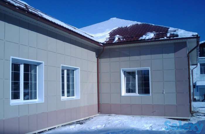 Облицовка фасадов керамогранитом, фотография 1