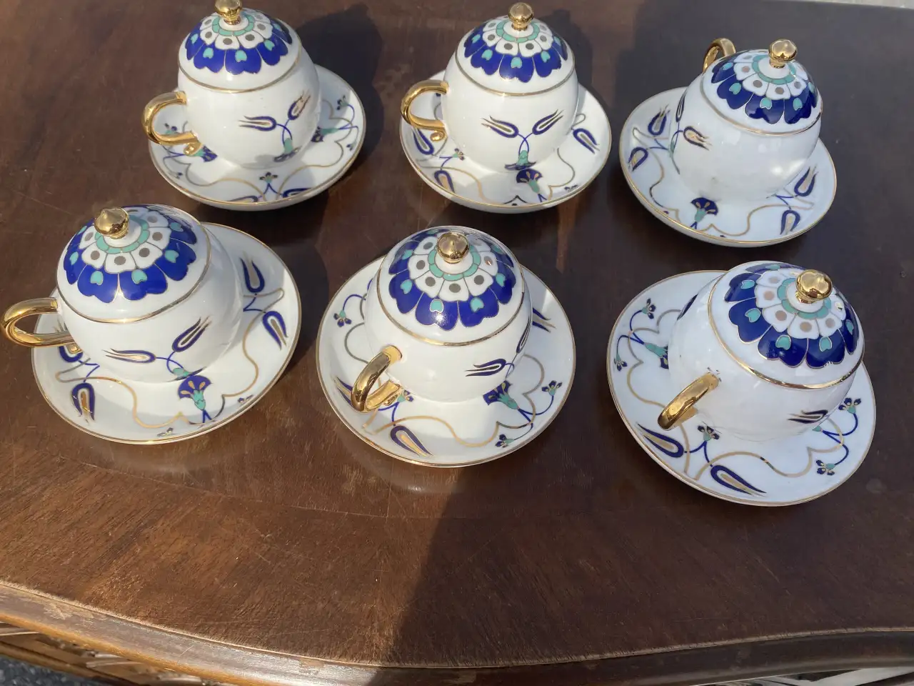 Изысканный порционный фарфоровый сервиз, фотография 7