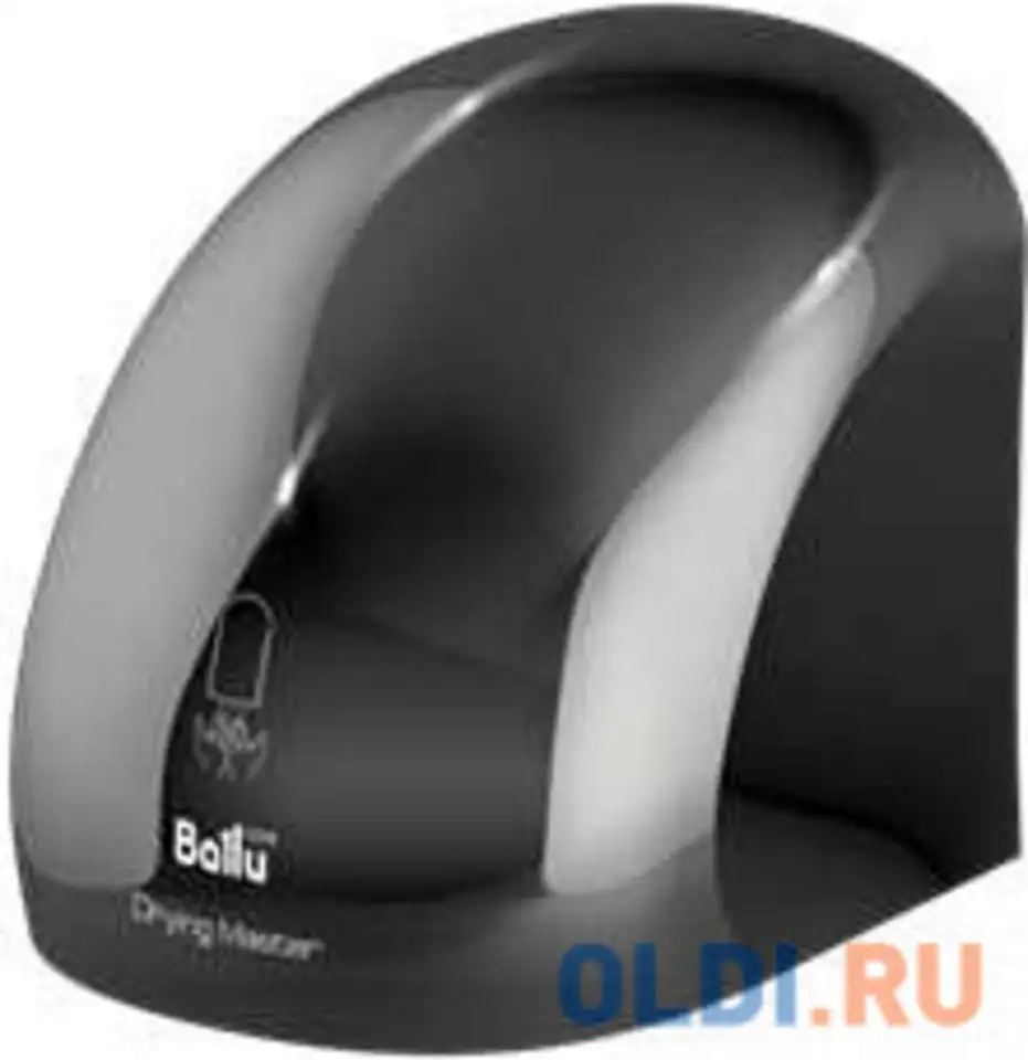 Сушилка для рук ballu bahd-2000dm chrome, автоматическая, класс защиты ip 23,, фотография 1