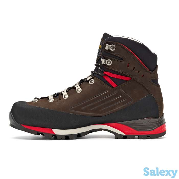 Треккинговые ботинки asolo superior gv dark brown/red, фотография 4