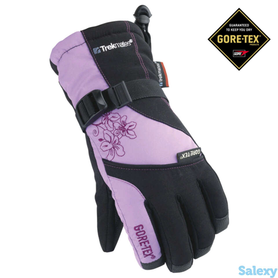 Перчатки trekmates gore-tex carbongtx жен. черные, фотография 1