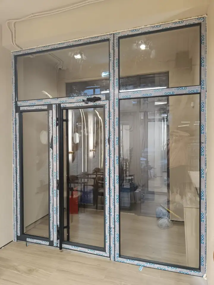 металлопластиковые, Алюминиевые окна, двери, витражи, фотография 1