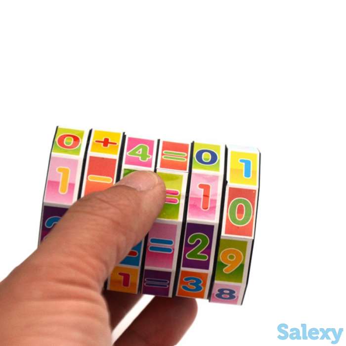 Интеллектуальная, образовательная игрушка - арифметический куб, фотография 1