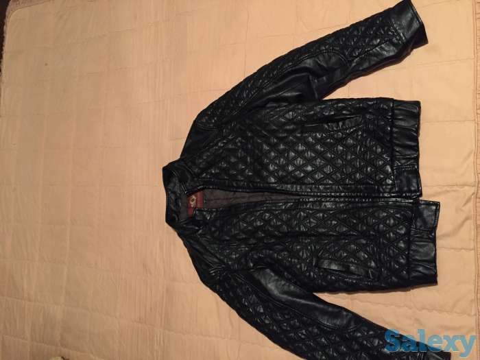 Мужская кожаная куртка Размер S, фотография 3