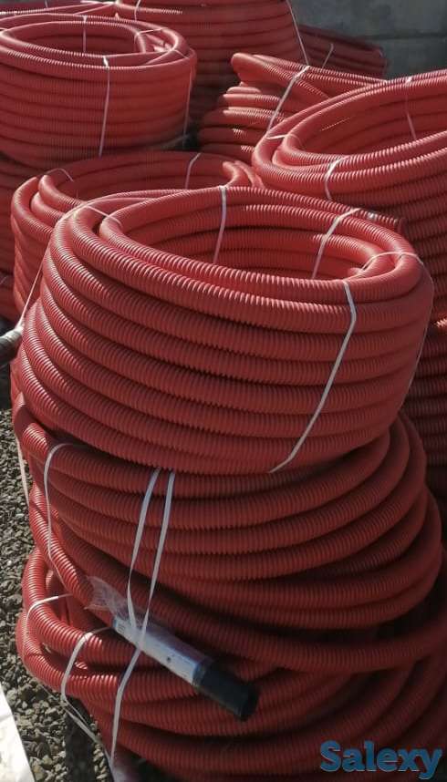 Труба гофрированная двустенная пнд/пвд, фотография 3