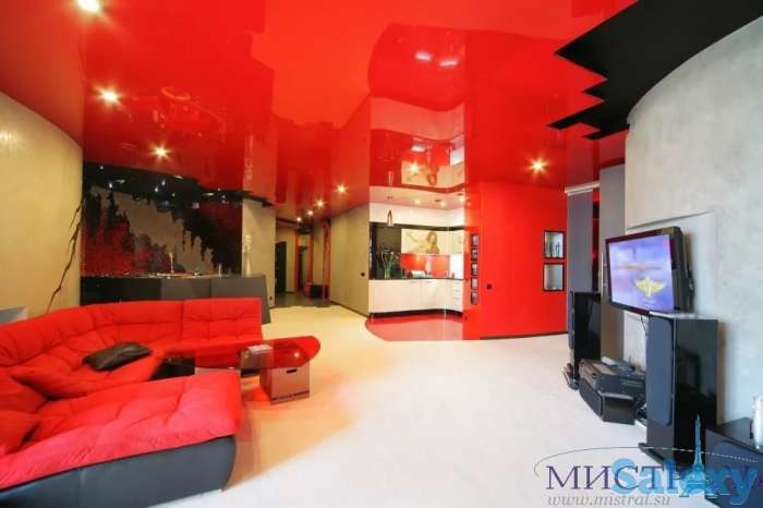 Натяжные потолки, фотография 2