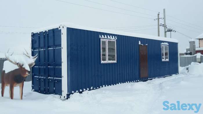 Жилой контейнер, вагон-дома в Алматы, фотография 2