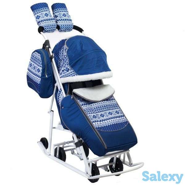 Санка коляска Nika Pikate г. Усть-Каменогорск! Доставка! Кредит!, фотография 4