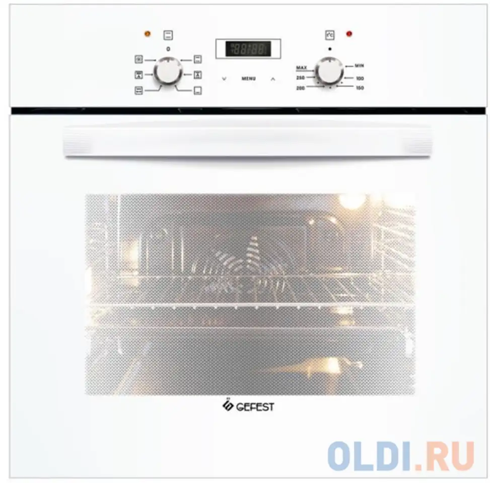 Электрический шкаф gefest эдв да 622-02 бs белый, фотография 1