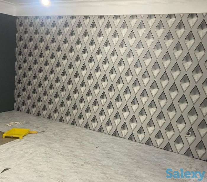 Клеим обои 600тг, фотография 10