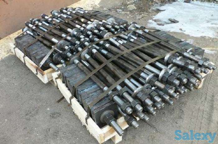 Фундаментные болты и анкерные блоки., фотография 3