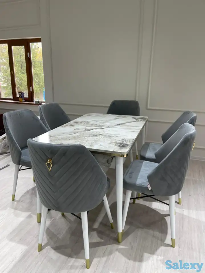 Турецкий комплект Стол и 6 стульев., фотография 4