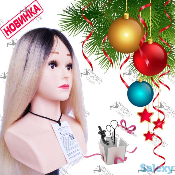 Манекен голова (кукла, болванка) парикмахерская в ассортименте, новые, фотография 1