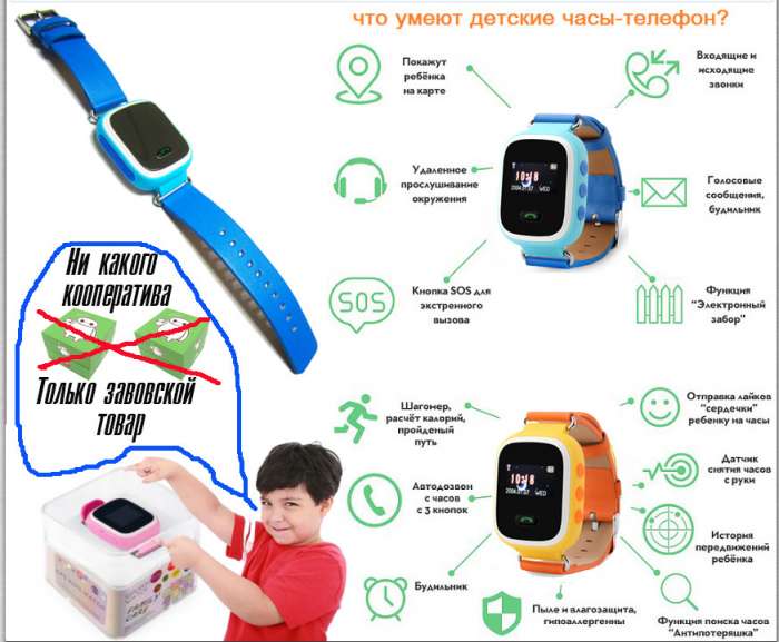 Детские часы 