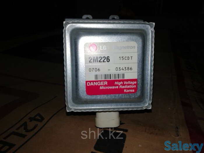 Магнитрон для микроволновой печи lg 2m226, фотография 1