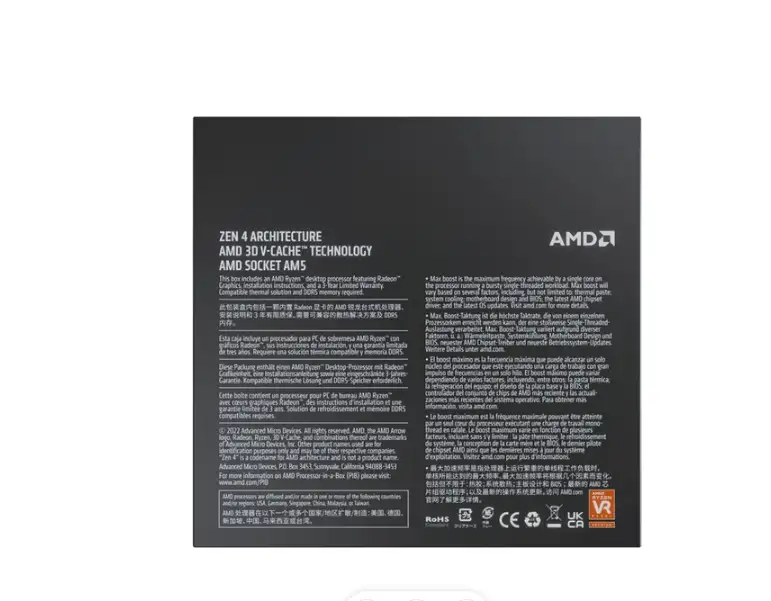 AMD Ryzen 9 7950X3D 4,2 ГГц 16-ядерный процессор AM5, фотография 2