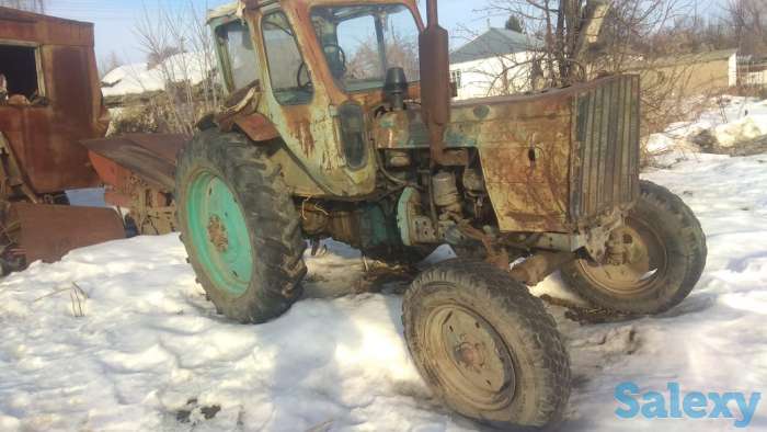 Двигатель с коробкой с промежутком от  мтз 82, фотография 1