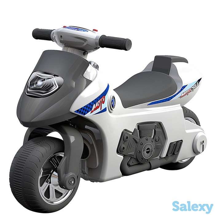 Каталка Ningbo Prince Мото белый, фотография 1