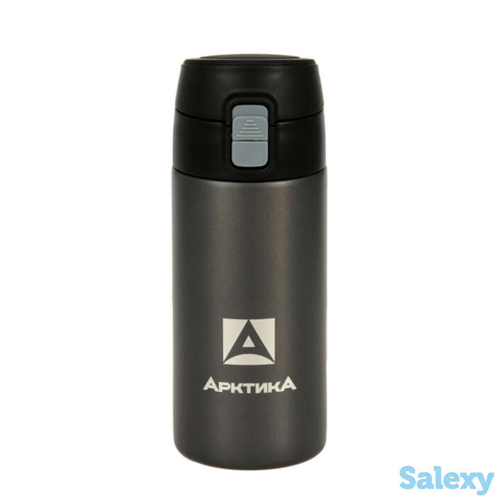 Термос-кружка арктика 705-350 0.35л текстурная черная, фотография 1