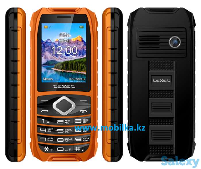 Продам противоударный, влаго- и пылезащищенный кнопочный телефон, ID085R, фотография 1