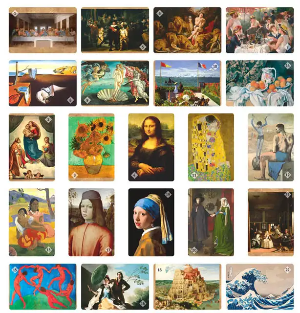 Настольная игра: Мемо Мировые шедевры, фотография 2
