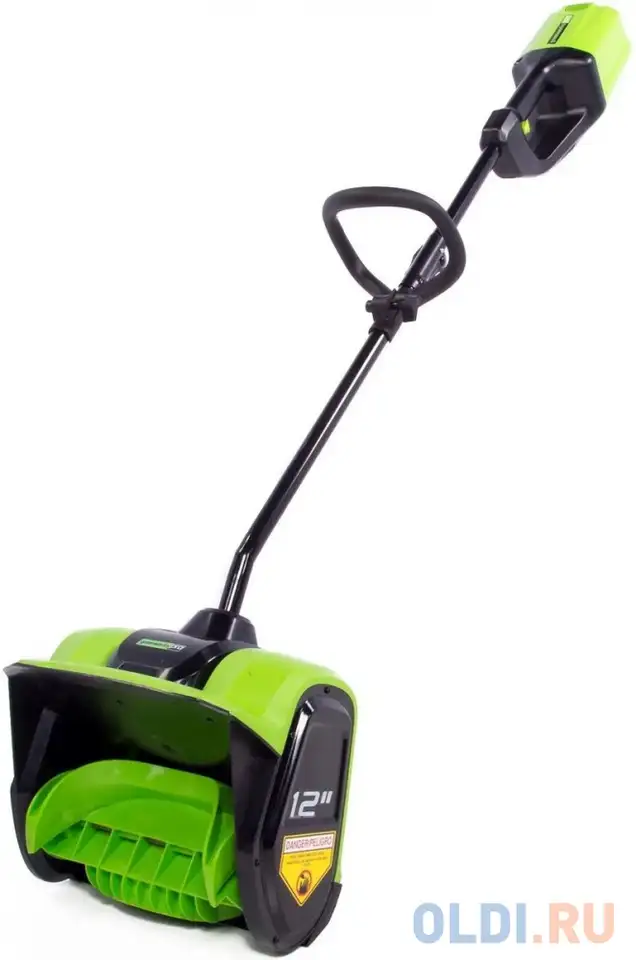 Снегоуборщик greenworks gd60ss без акб и зу [2602607], фотография 1