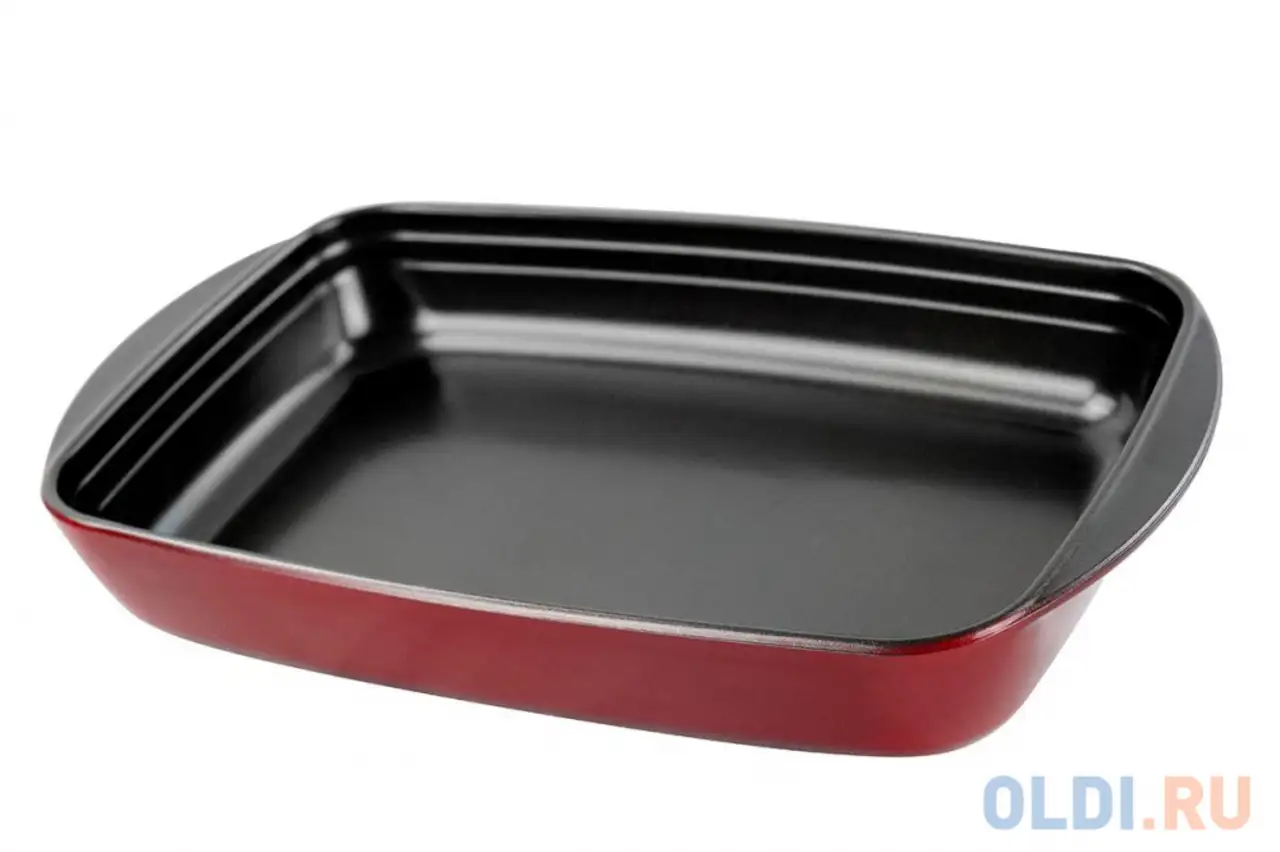 Форма для выпечки vitrinor прямоугольная красная 35*22*5, фотография 1