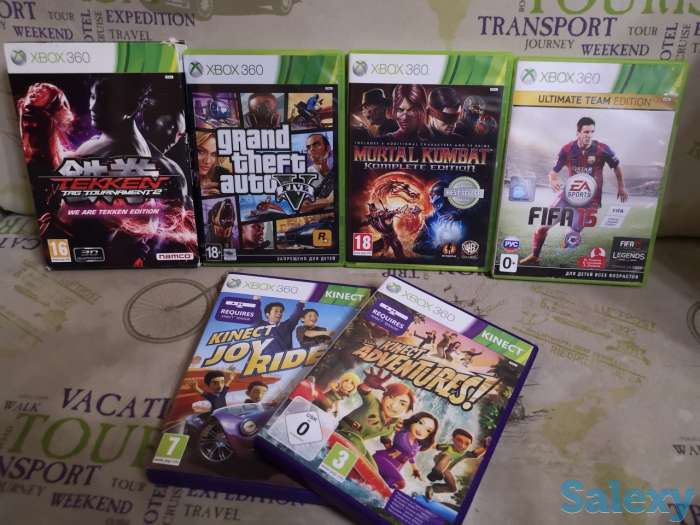 XBOX360 slim 1TB + KINECT, фотография 2