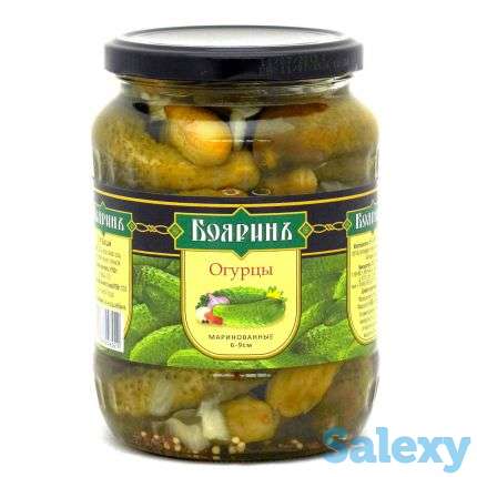 Огурцы маринованные с/б, ж/б 6-9 см / 9-12 см, фотография 1