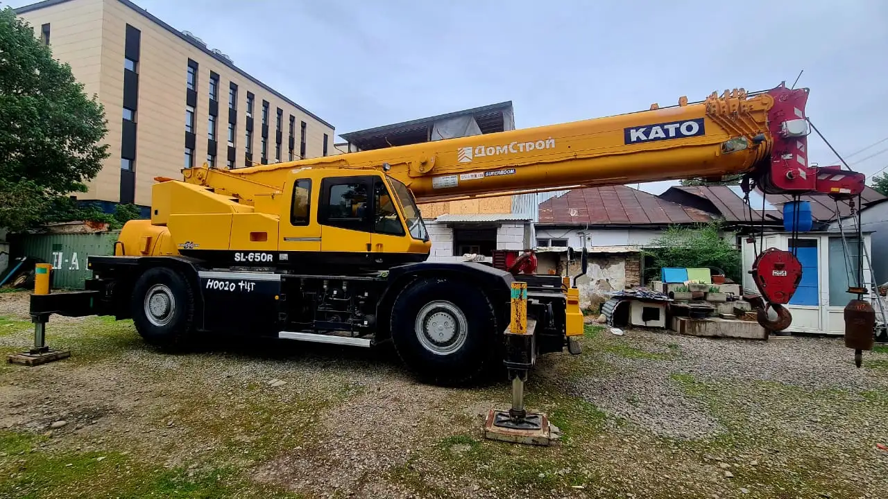 Автокран KATO SL-650R, 65 т  Япония, на ходу, в отличном состоянии, фотография 2
