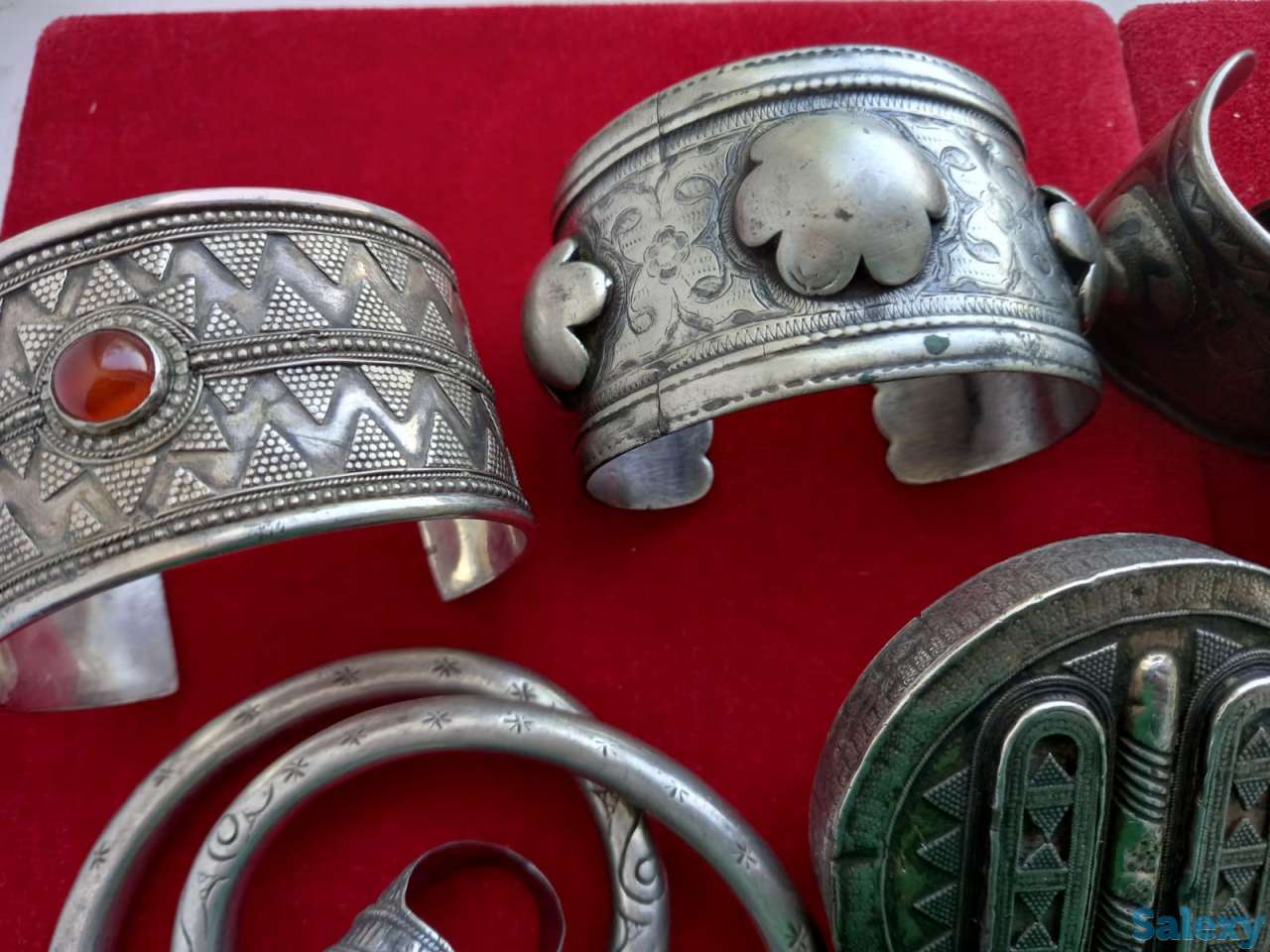 продам антикварные национальные украшения. серебро., фотография 6