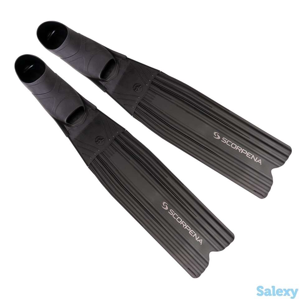 Ласты scorpena q средние, чёрные, фотография 1