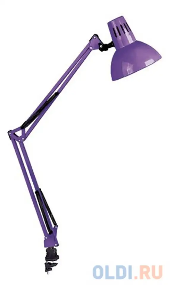 Camelion kd-312  c12 фиолетовый (светильник настольный,230v 60w, e27), фотография 1