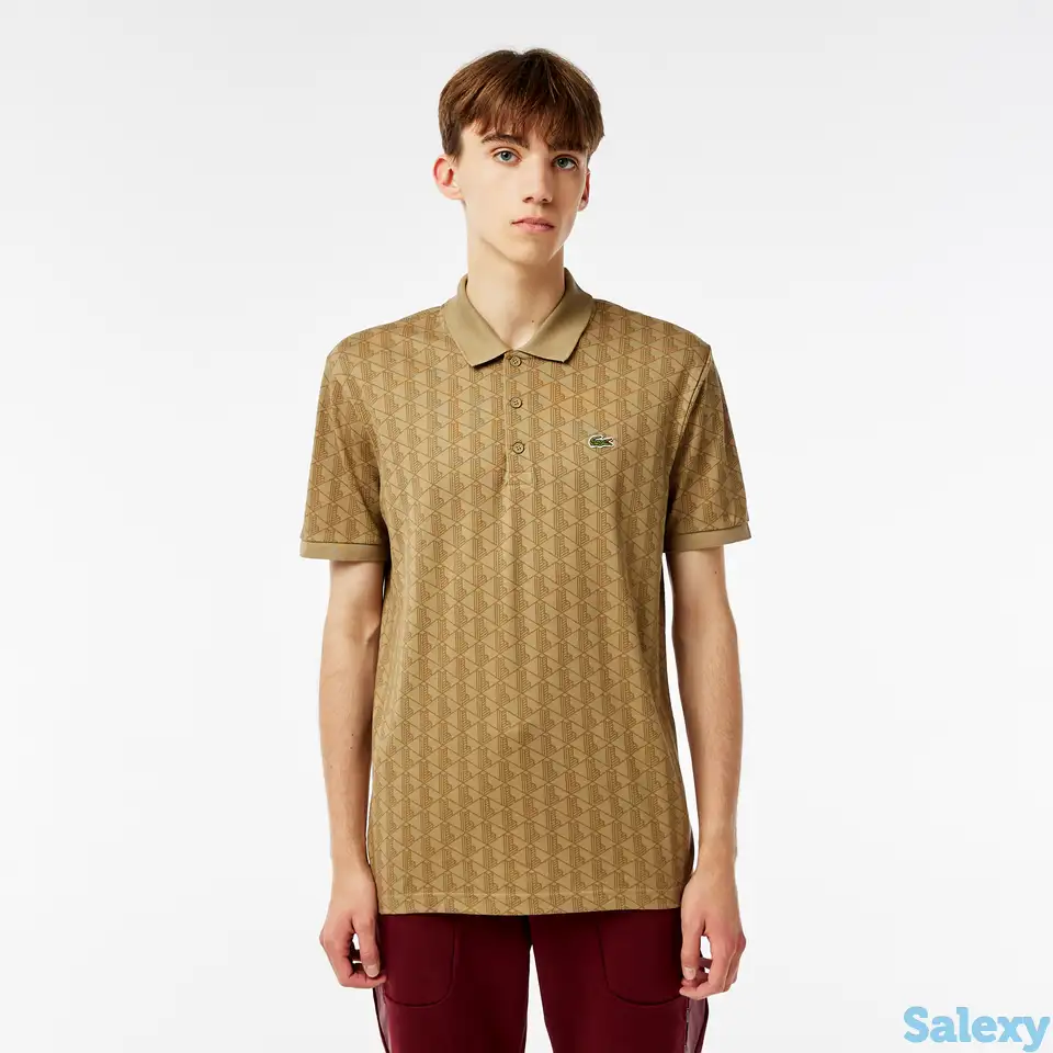 Мужское поло lacoste slim fit, фотография 1