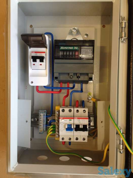 Услуги электрика круглосуточно астана замена установка монтаж ремонт  Электрик - вызов на дом срочно 24 часа недорого ., фотография 3