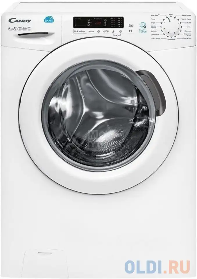 Стиральная машина candy cs4 1072d1/2-07 белый, фотография 1
