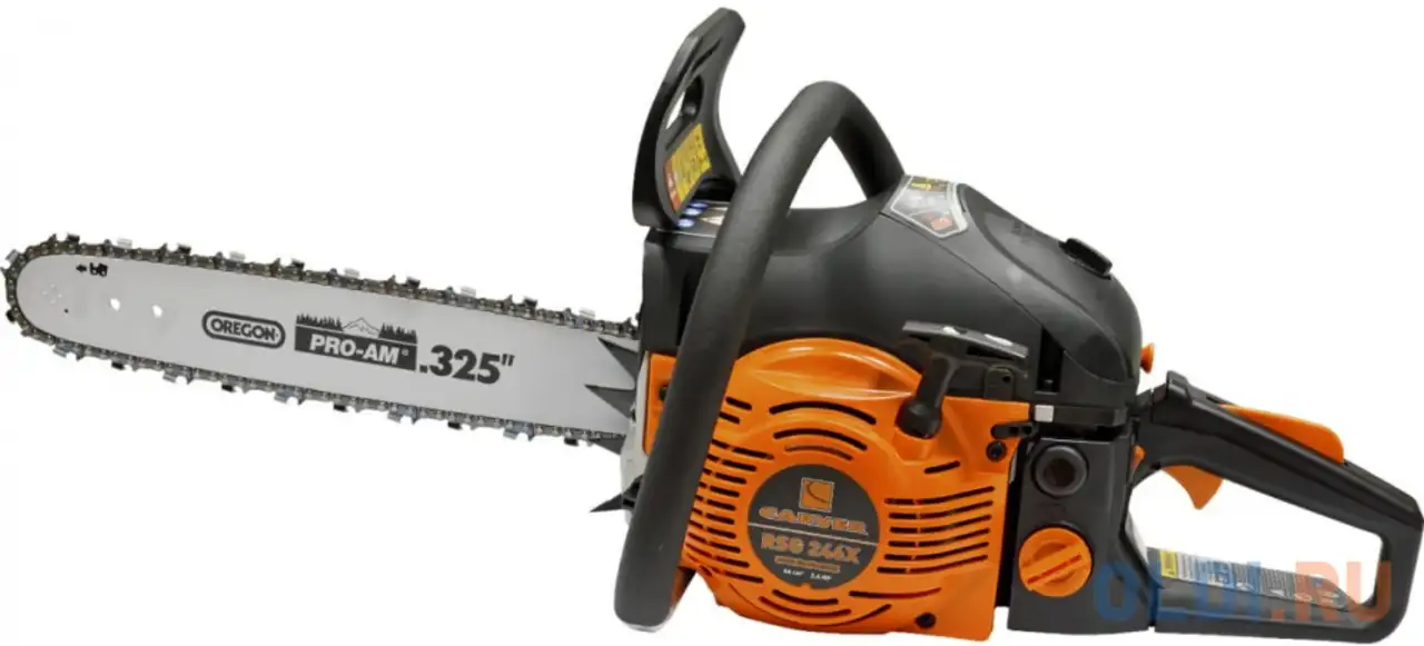 Бензопила carver rsg 246х 1750вт 2.4л.с. дл.шины:16