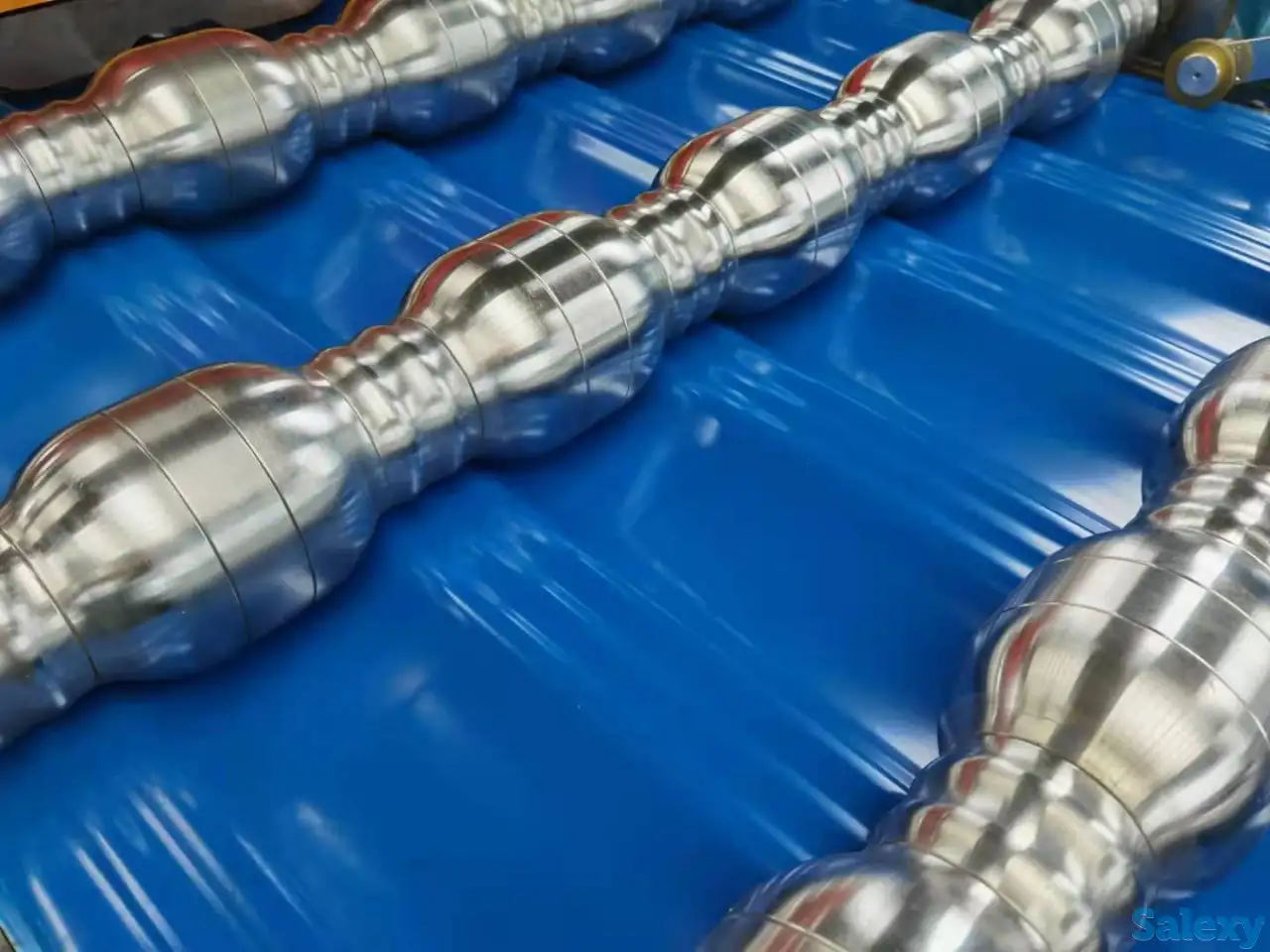 2023 станок для производства модульной металлочерепицы Dachpol, фотография 3