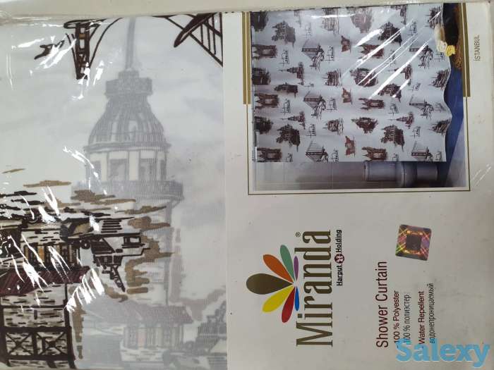 Стильные Шторки для душа и ванны, Турция, камни, фотография 3