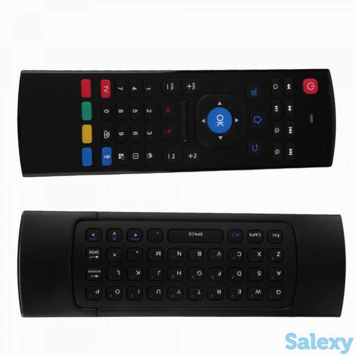 Продам универсальный пульт Air Mouse (Воздушная мышь) с клавиатурой и программируемыми кнопками, фотография 1