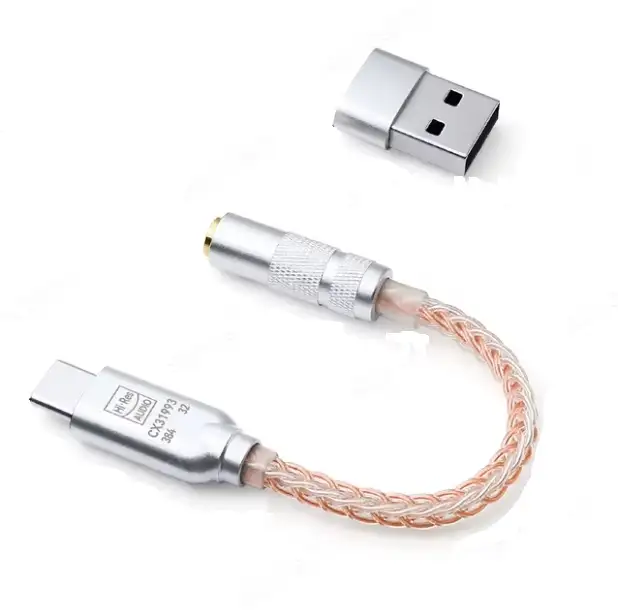 ЦАП Усилитель CX31993 Type-C  USB на 3,5, фотография 4