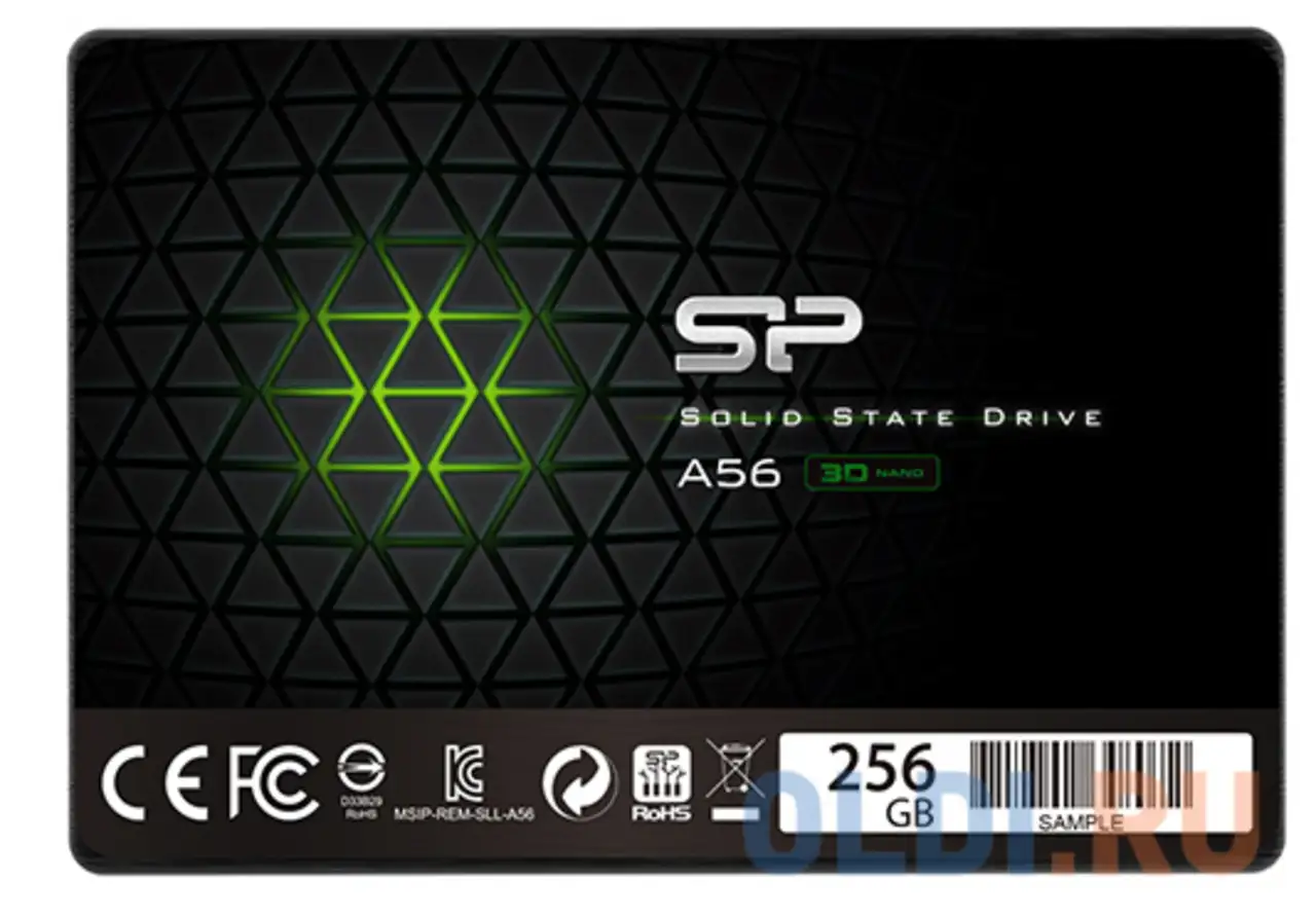 Ssd накопитель silicon power ace a56 256 gb sata-iii, фотография 1