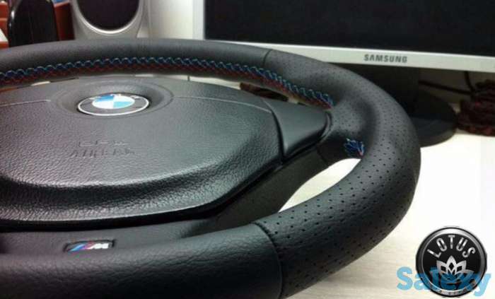 Перетяжка и реставрация рулей  Lotus, фотография 11