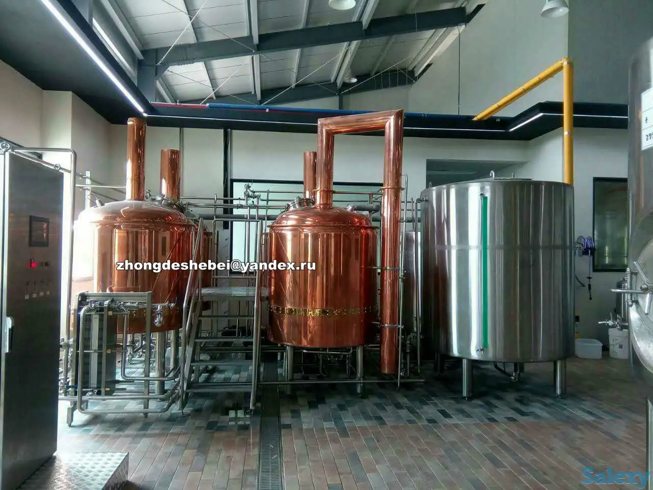 1000L Минипивзавод Ресторанная пивоварня Крафтовая пивоварня, фотография 2