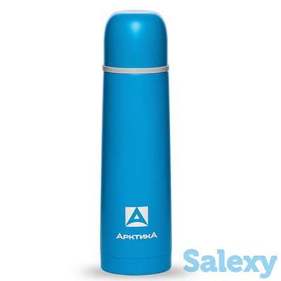 Термос арктика 102-750 0.75л синий матовый, фотография 1