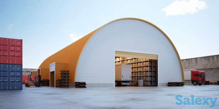 Возведение легких арочных конструкции, ангаров, фотография 3